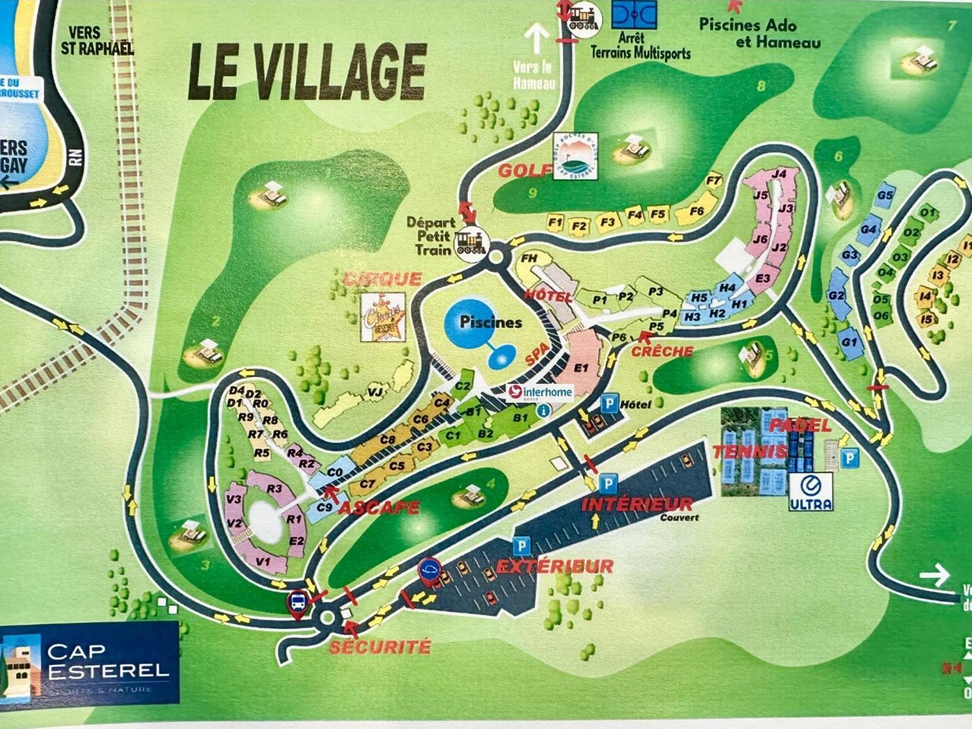 Apartment Village Cap Esterel - Les Bastides-6 By Interhome Saint-Raphaël 外观 照片